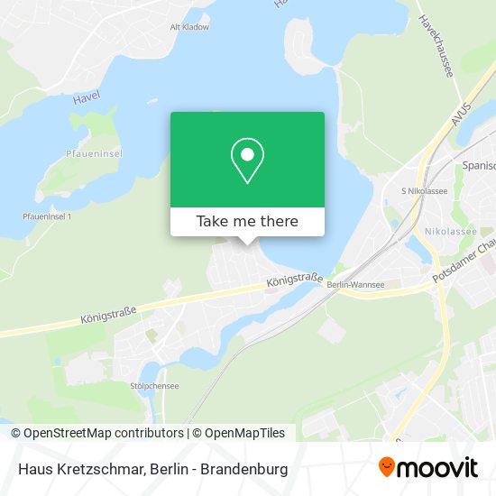 Haus Kretzschmar map