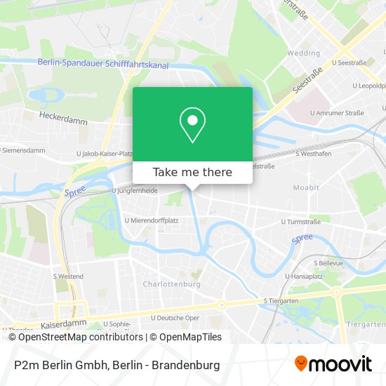 P2m Berlin Gmbh map