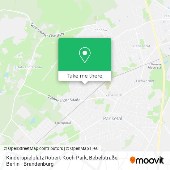 Kinderspielplatz Robert-Koch-Park, Bebelstraße map