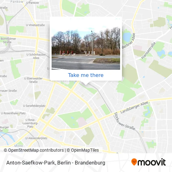 Карта Anton-Saefkow-Park