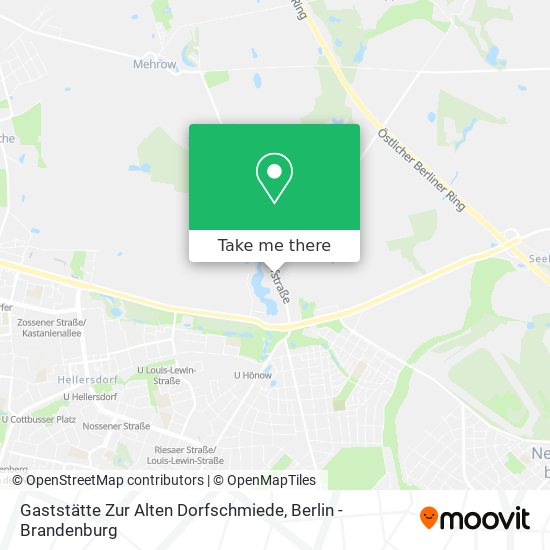 Gaststätte Zur Alten Dorfschmiede map