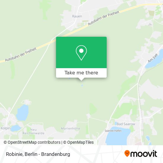 Robinie map