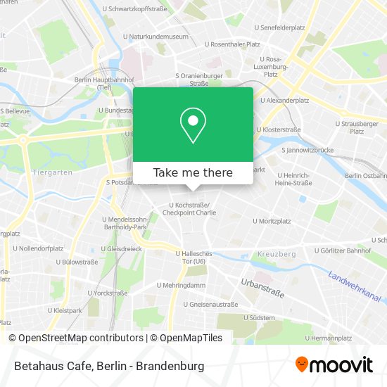 Betahaus Cafe map