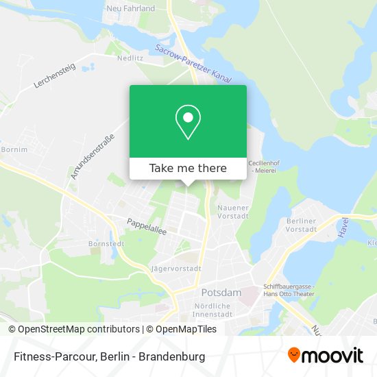 Fitness-Parcour map