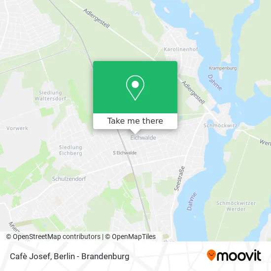 Карта Cafè Josef