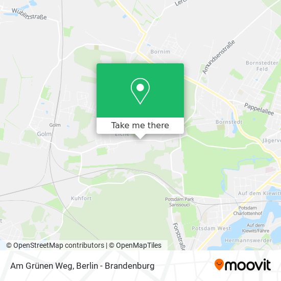 Am Grünen Weg map