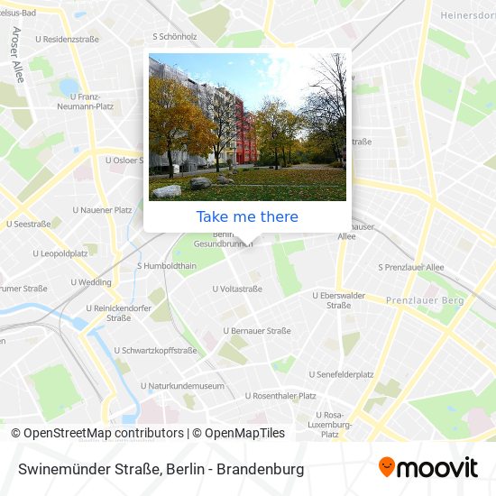 Swinemünder Straße map