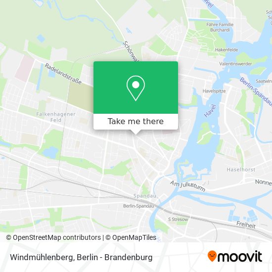 Windmühlenberg map