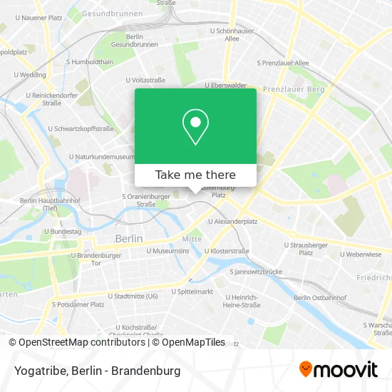 Карта Yogatribe