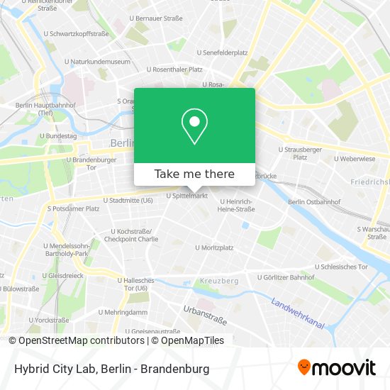 Hybrid City Lab map
