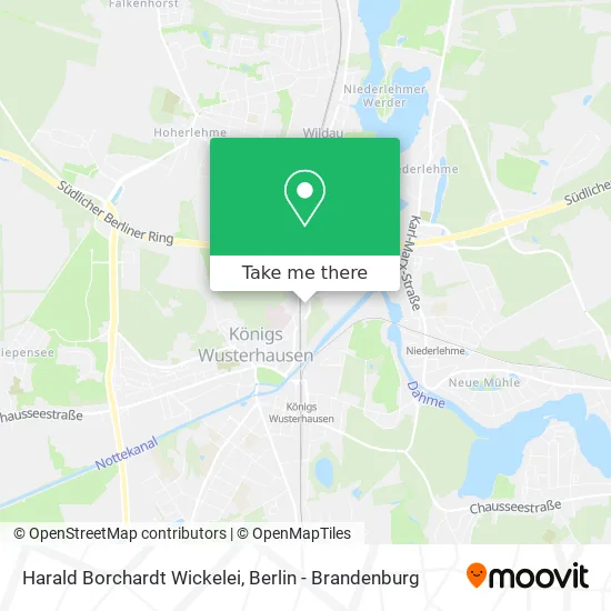 Карта Harald Borchardt Wickelei
