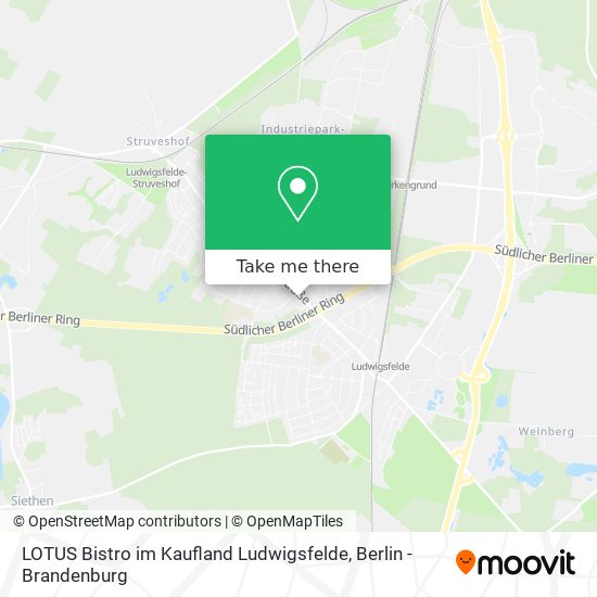 LOTUS Bistro im Kaufland Ludwigsfelde map