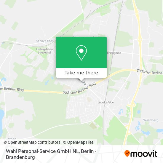 Wahl Personal-Service GmbH NL map
