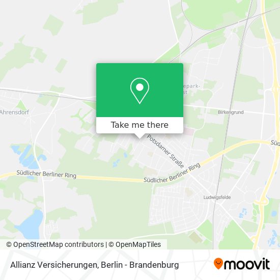 Allianz Versicherungen map