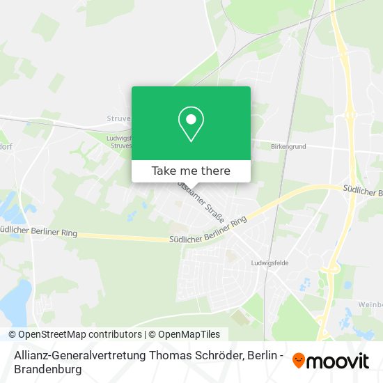 Allianz-Generalvertretung Thomas Schröder map