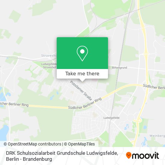 DRK Schulsozialarbeit Grundschule Ludwigsfelde map