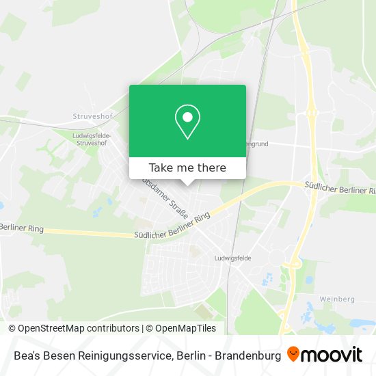 Bea's Besen Reinigungsservice map