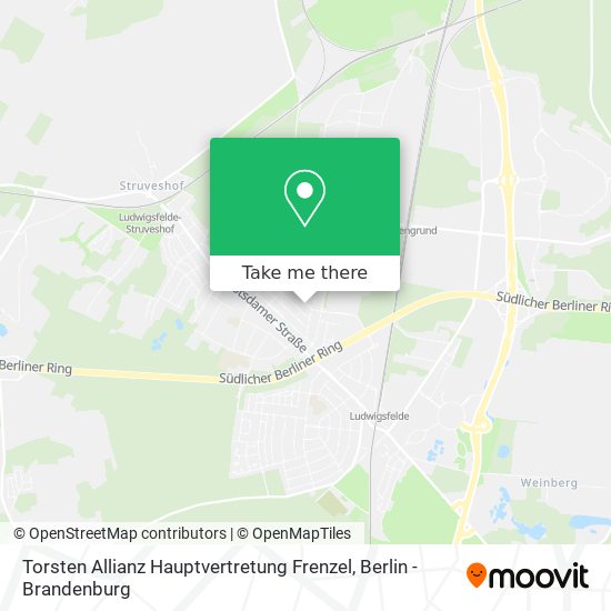 Карта Torsten Allianz Hauptvertretung Frenzel