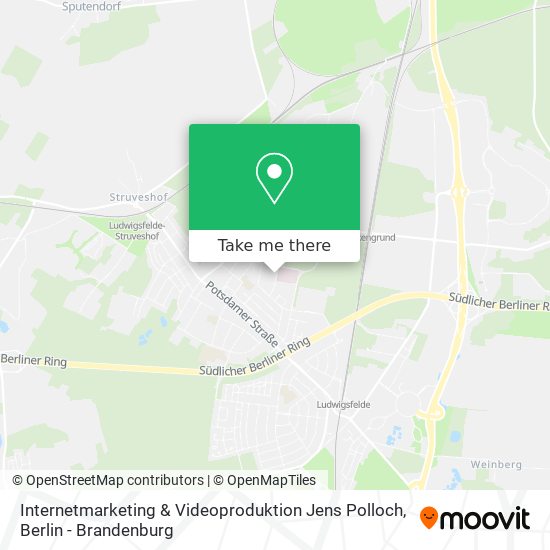 Карта Internetmarketing & Videoproduktion Jens Polloch