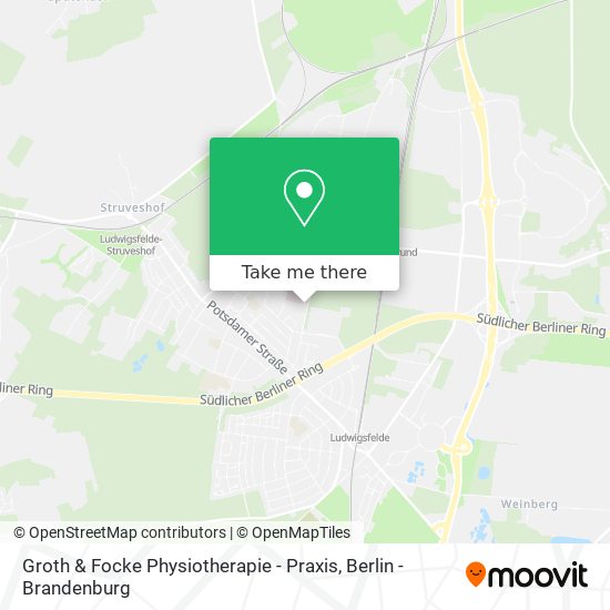 Groth & Focke Physiotherapie - Praxis map