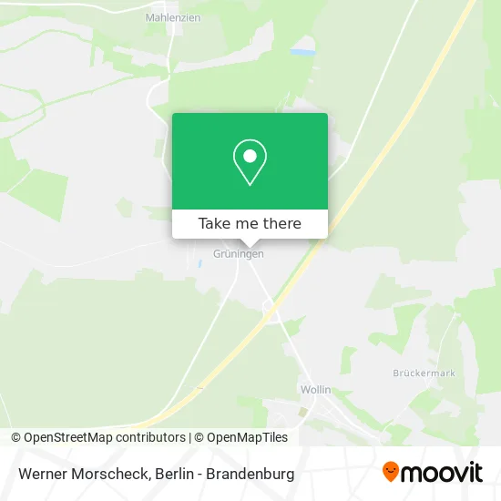 Werner Morscheck map