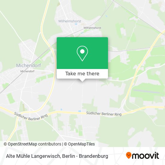 Alte Mühle Langerwisch map
