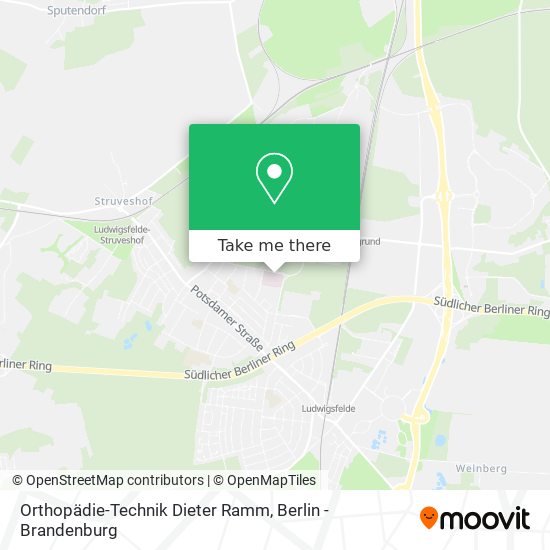 Orthopädie-Technik Dieter Ramm map