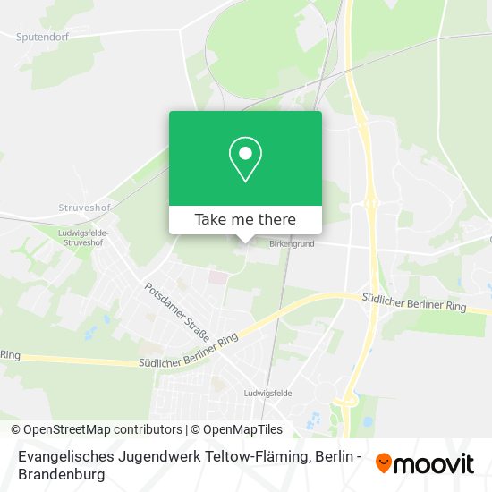 Карта Evangelisches Jugendwerk Teltow-Fläming
