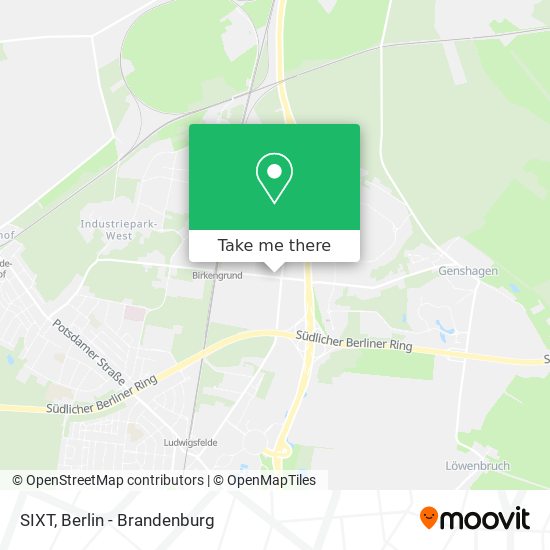 SIXT map