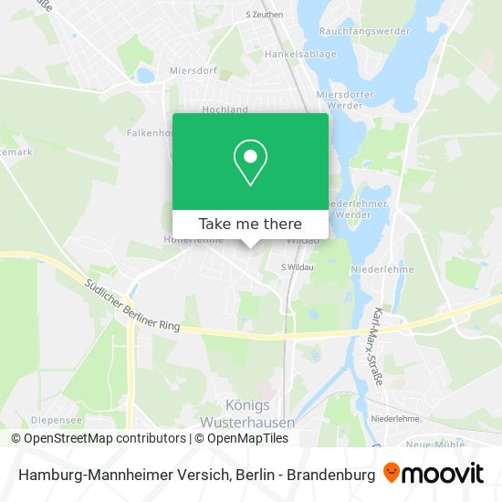 Карта Hamburg-Mannheimer Versich
