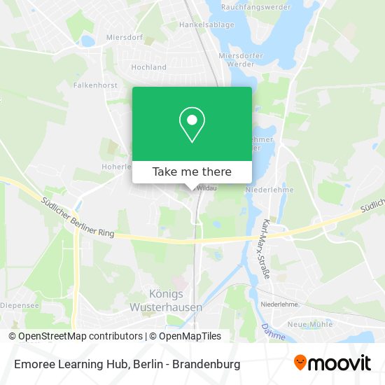 Emoree Learning Hub map