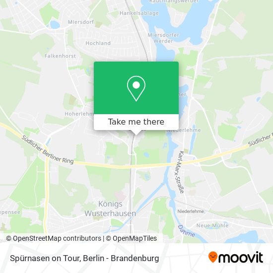 Карта Spürnasen on Tour