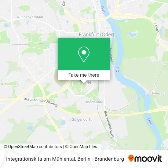 Карта Integrationskita am Mühlental