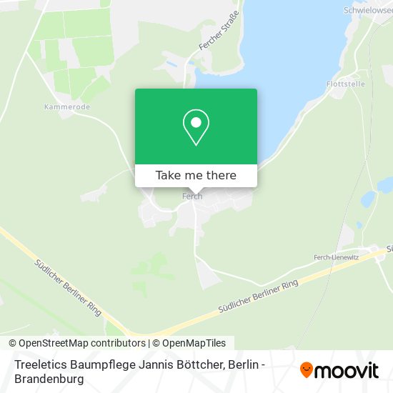Treeletics Baumpflege Jannis Böttcher map