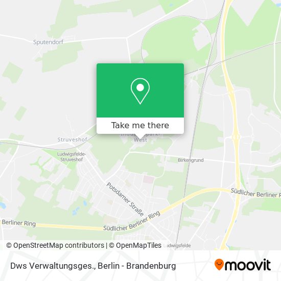 Карта Dws Verwaltungsges.