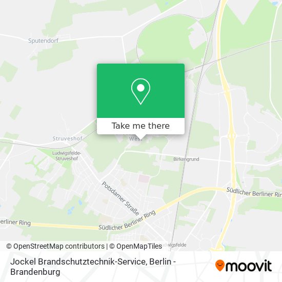 Jockel Brandschutztechnik-Service map