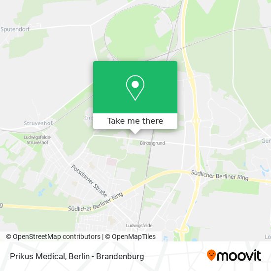 Prikus Medical map