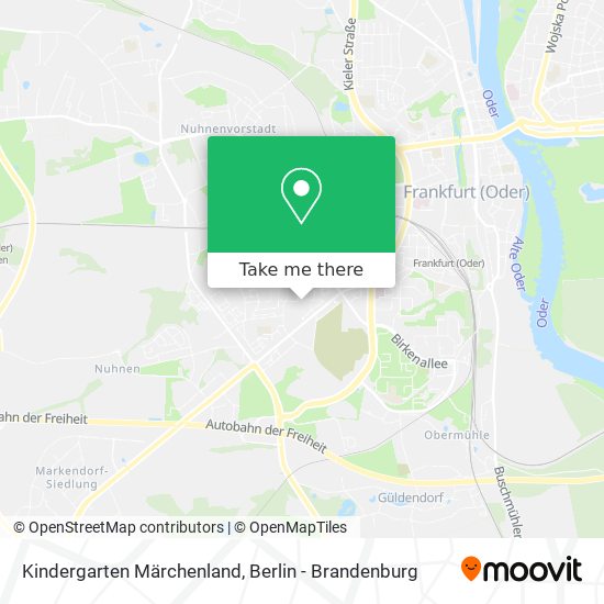 Kindergarten Märchenland map