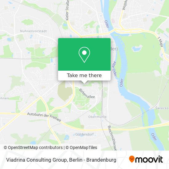 Viadrina Consulting Group map