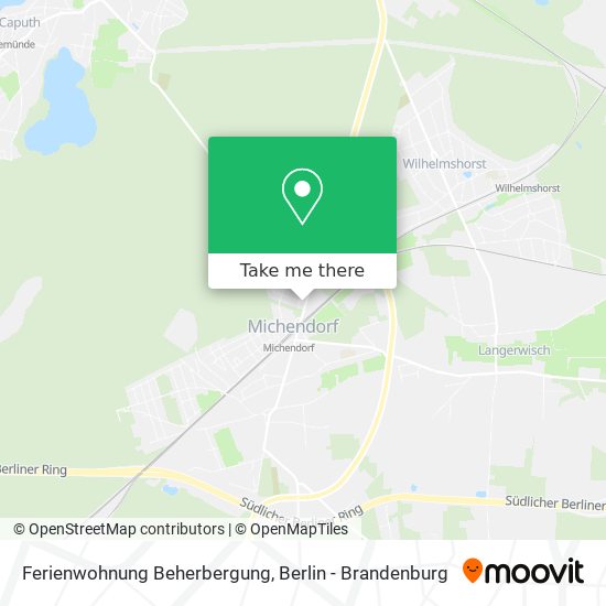 Ferienwohnung Beherbergung map