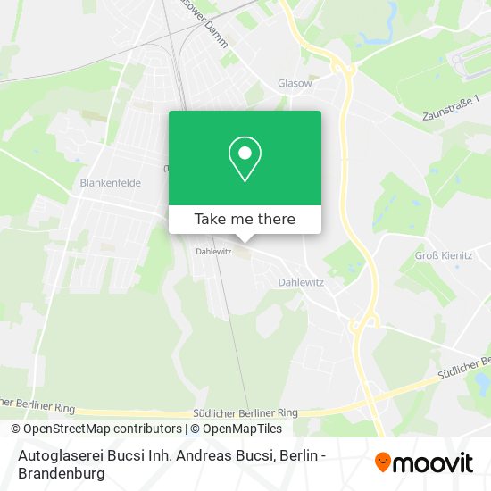 Autoglaserei Bucsi Inh. Andreas Bucsi map