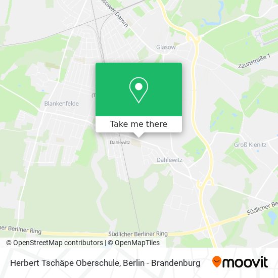 Herbert Tschäpe Oberschule map