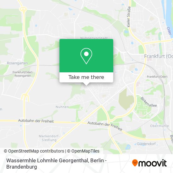 Wassermhle Lohmhle Georgenthal map