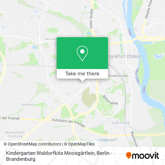 Kindergarten Waldorfkita Moosgärtlein map