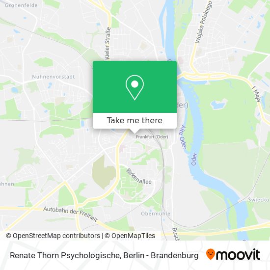 Карта Renate Thorn Psychologische