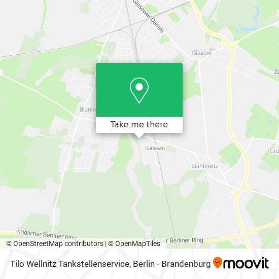 Tilo Wellnitz Tankstellenservice map