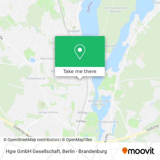 Карта Hgw GmbH Gesellschaft