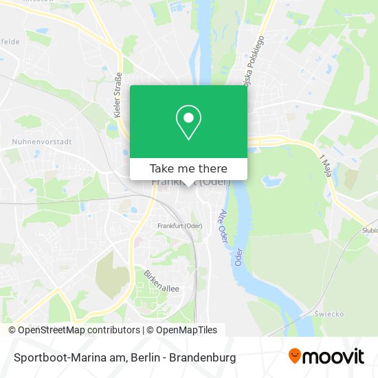 Sportboot-Marina am map