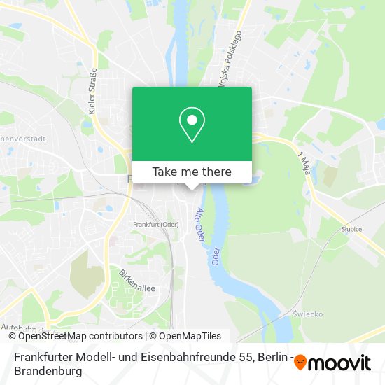 Frankfurter Modell- und Eisenbahnfreunde 55 map