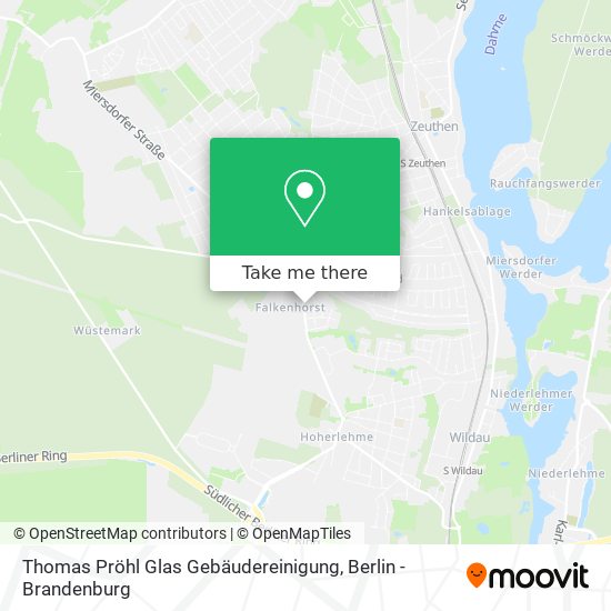 Карта Thomas Pröhl Glas Gebäudereinigung